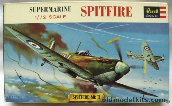 Revell 1/72 Supermarine Spitfire Mk.II, H611-50 plastic model kit